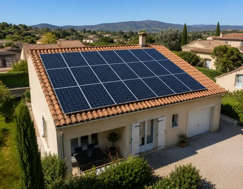 Prime à l'autoconsommation panneaux solaires La Bastidonne — aide financière de l'État